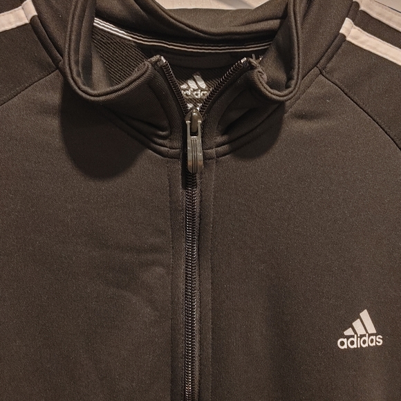 ADIDAS 3 Stripe Track Jacket - Picture 2 of 7
